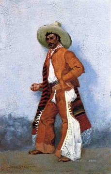 vaquero de indiana Painting - Un vaquero Vaquero Frederic Remington